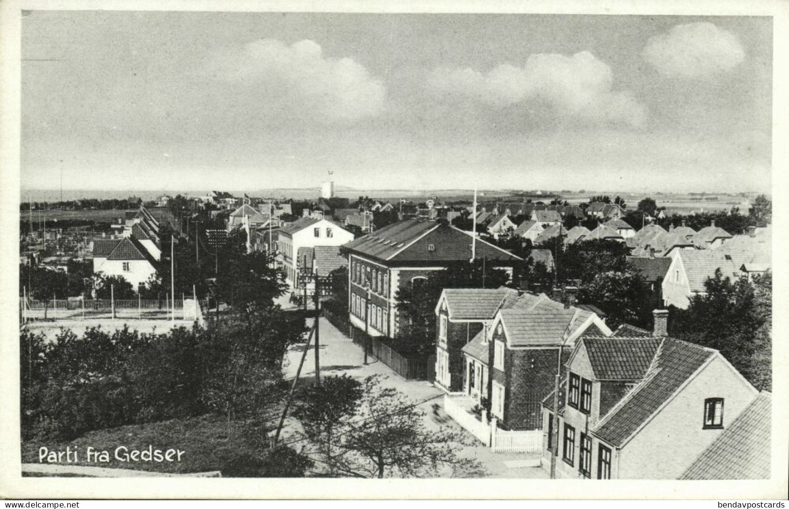 Denmark, GEDSER, Falster, Partial View (1910s) Postcard - Danemark