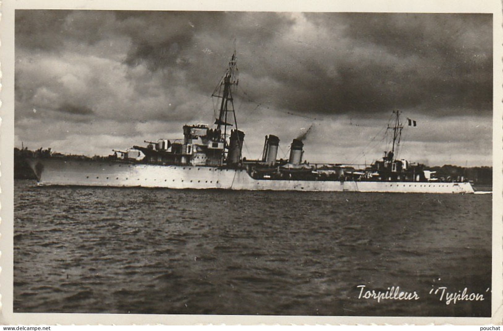 XXX - TORPILLEUR " TYPHON " - 2 SCANS - Warships