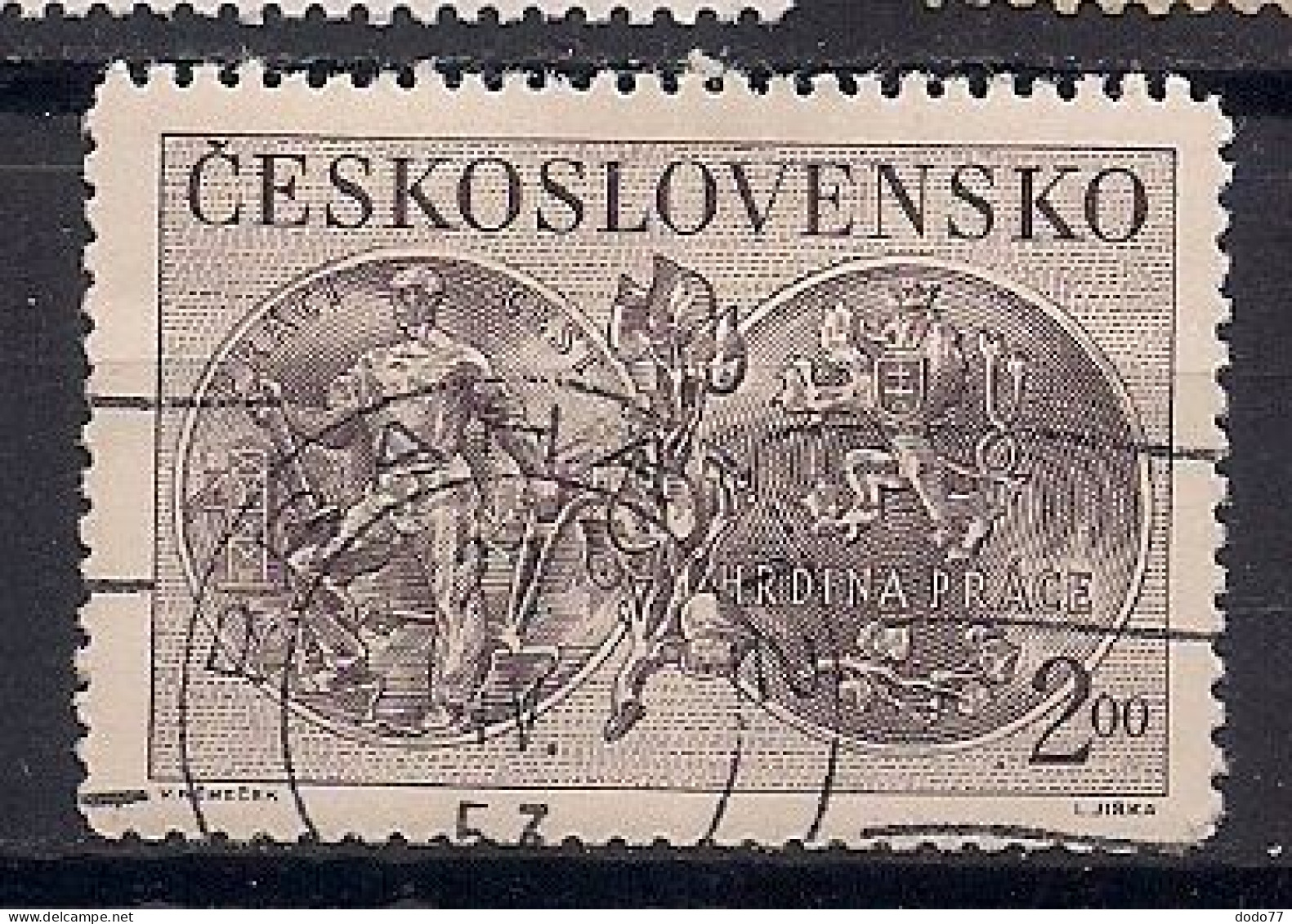 TCHECOSLOVAQUIE      N°   529    OBLITERE - Used Stamps