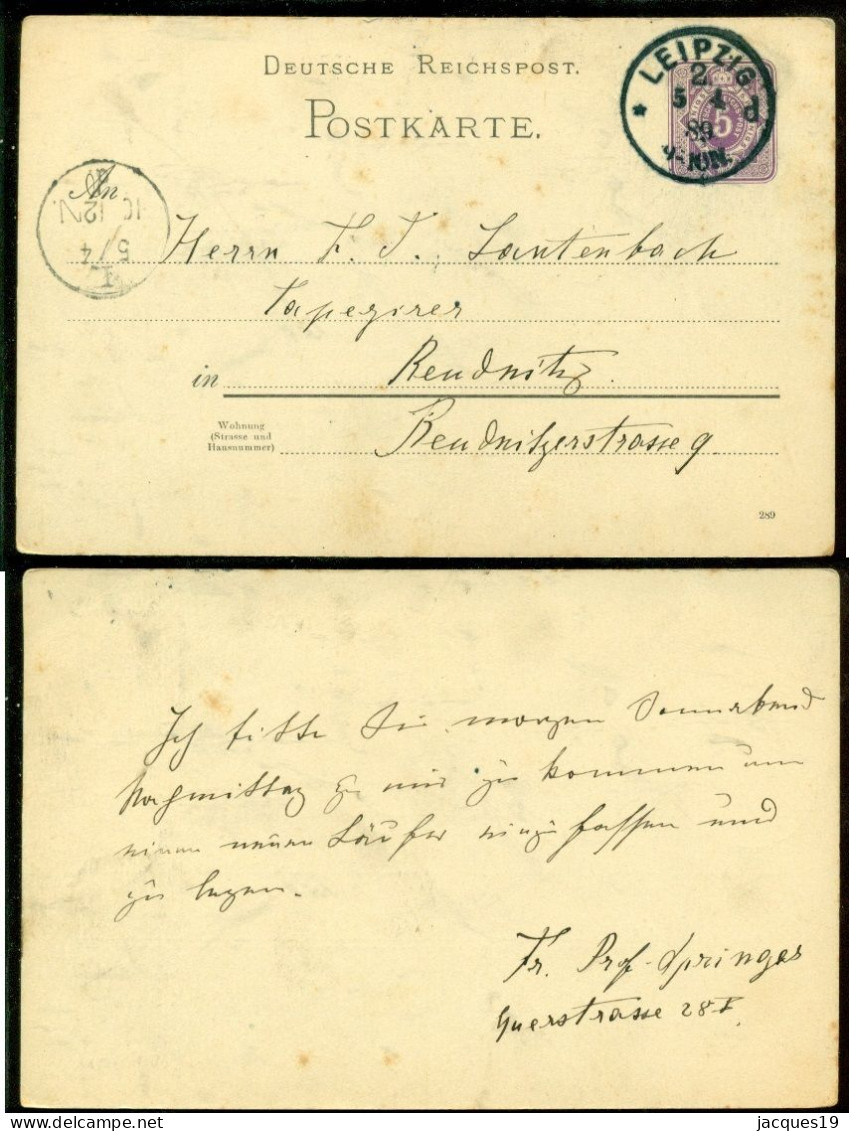 Deutsches Reich und Bayern 22 Poststücke 1877-1938