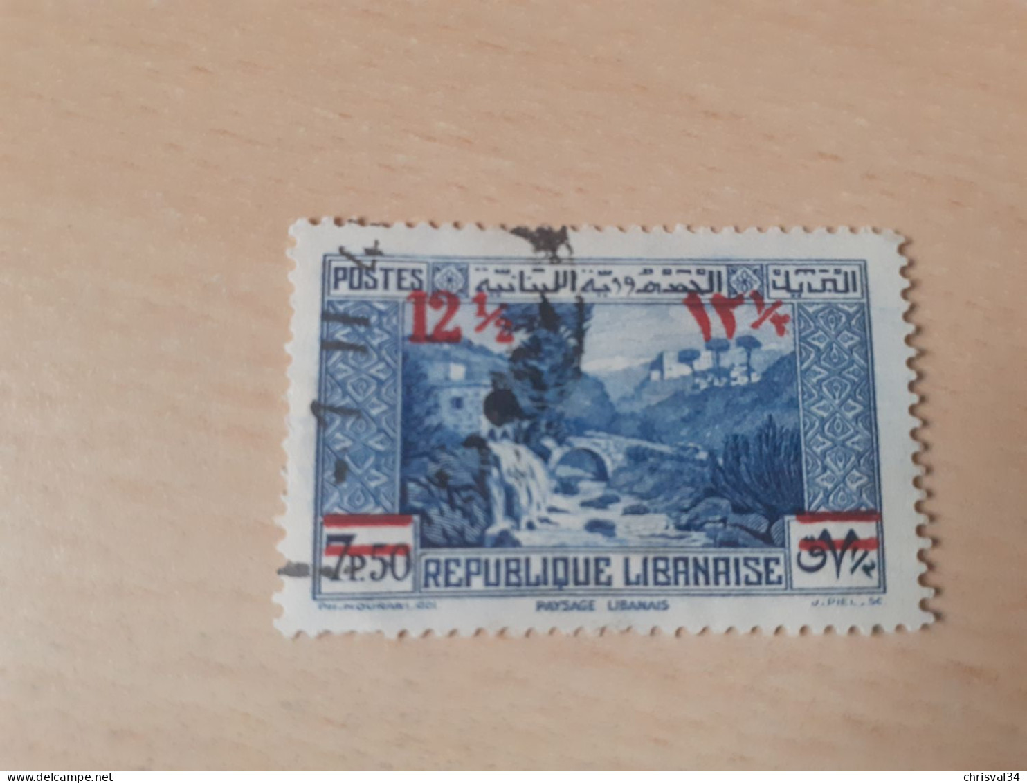 TIMBRE   GRAND  LIBAN       N  163      COTE  1,50  EUROS    OBLITERE - Used Stamps