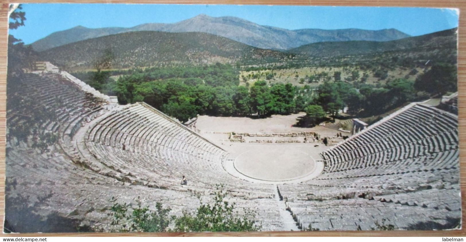 GREECE EPIDAREUS THEATER AMPHI POSTCARD ANSICHTSKARTE PICTURE CARTOLINA CARTE POSTALE POSTKARTE KARTE  CARD - Grèce