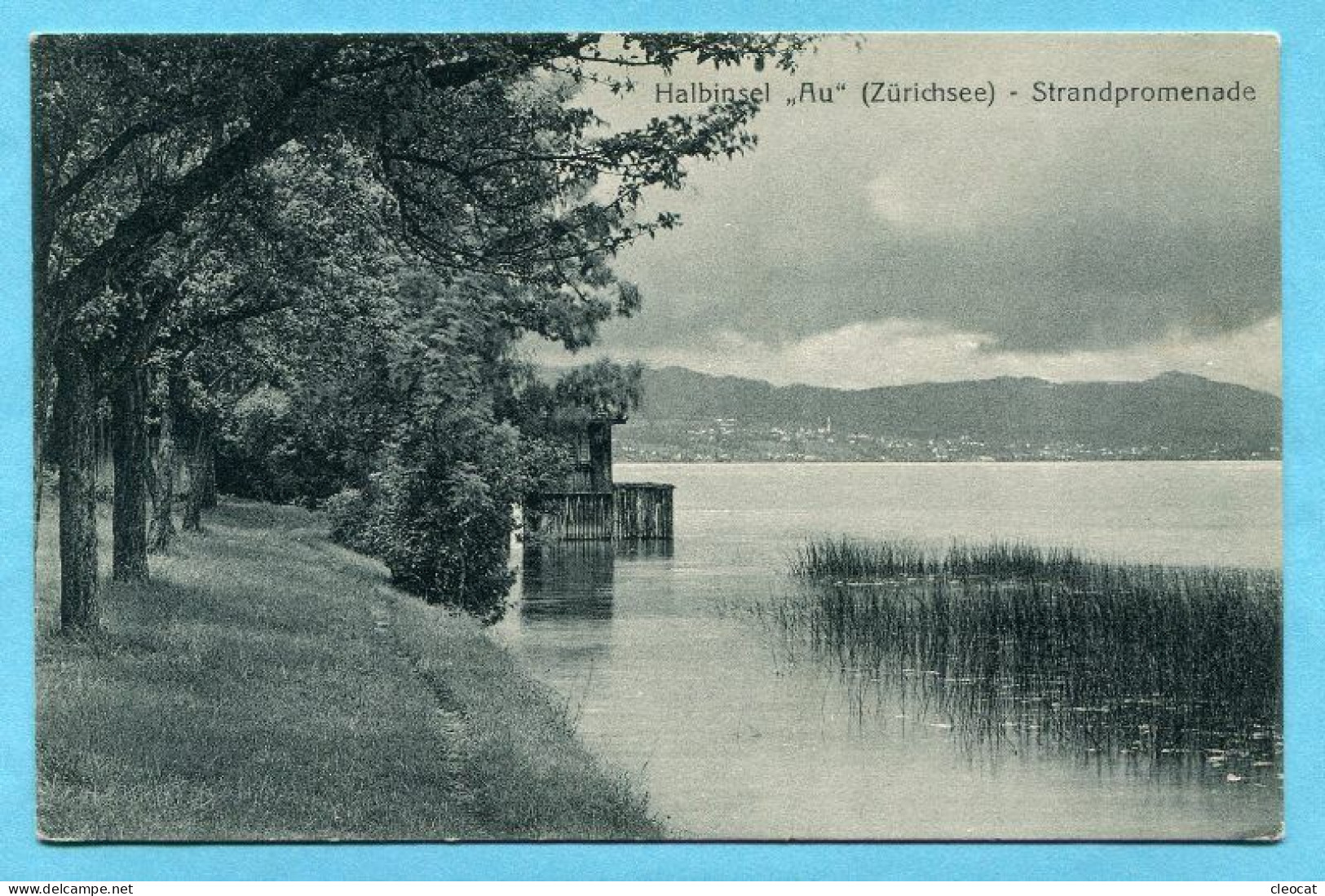 Halbinsel Au (Zürichsee) 1920 - Strandpromenade - Otros & Sin Clasificación