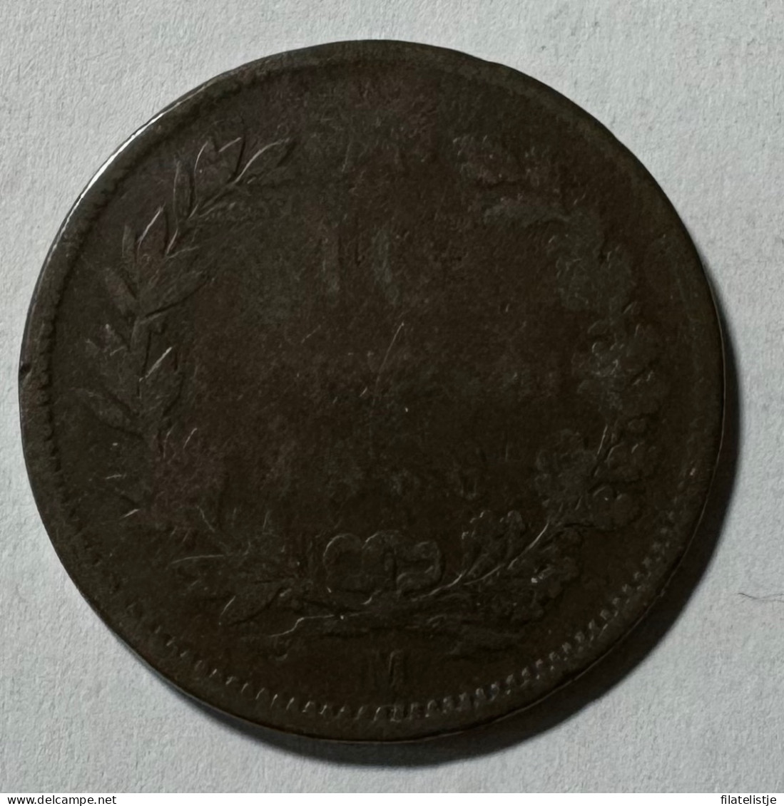 Italië 10 Centimos Uit1866 - 1861-1878 : Victor Emmanuel II