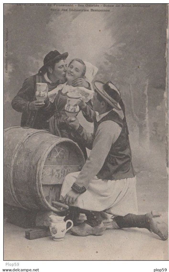 Cidre De Fouesnant Entre Concarneau Et Benodet Noce Aout 1904 Instruction En Breton Mar Peus Da Scriva D'ar'brouiou - Fouesnant