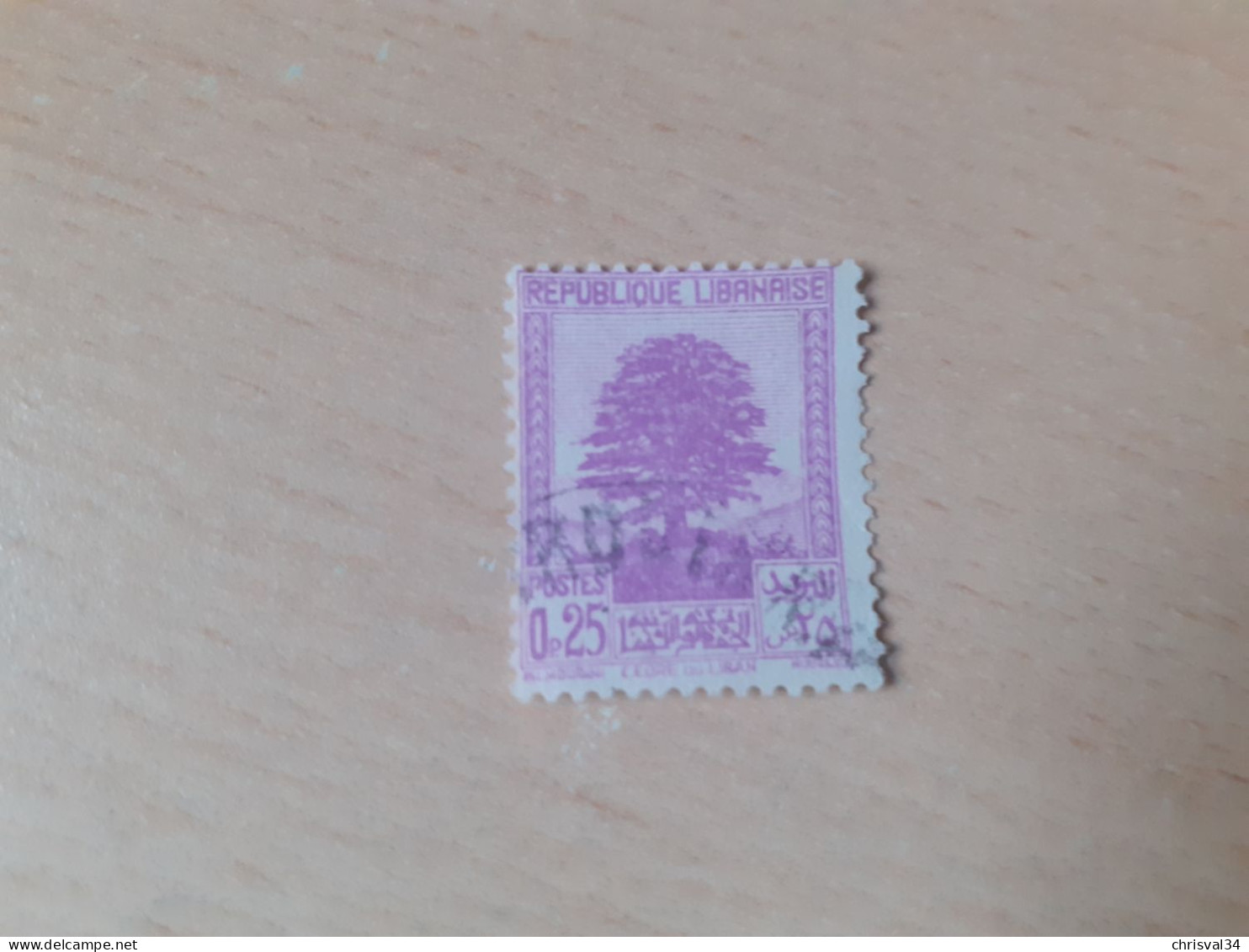 TIMBRE   GRAND  LIBAN       N  168      COTE  0,25  EUROS    OBLITERE - Used Stamps