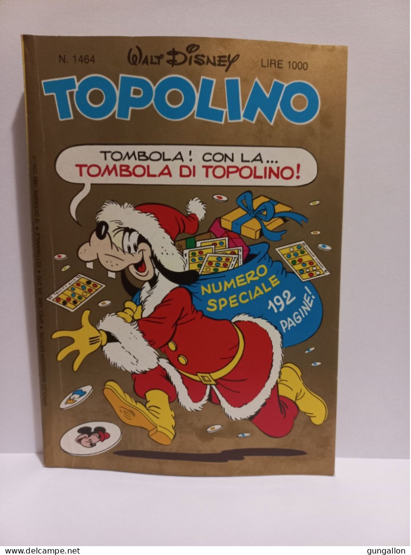 Topolino (Mondadori 1983)  N. 1464 - Disney