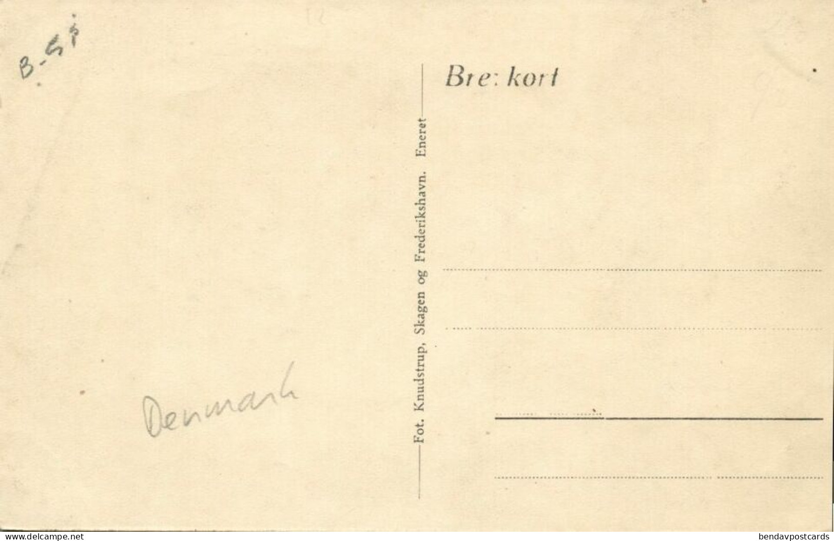Denmark, FREDERIKHAVN, Havnepladsen Og Havnegade (1910s) Postcard - Danemark