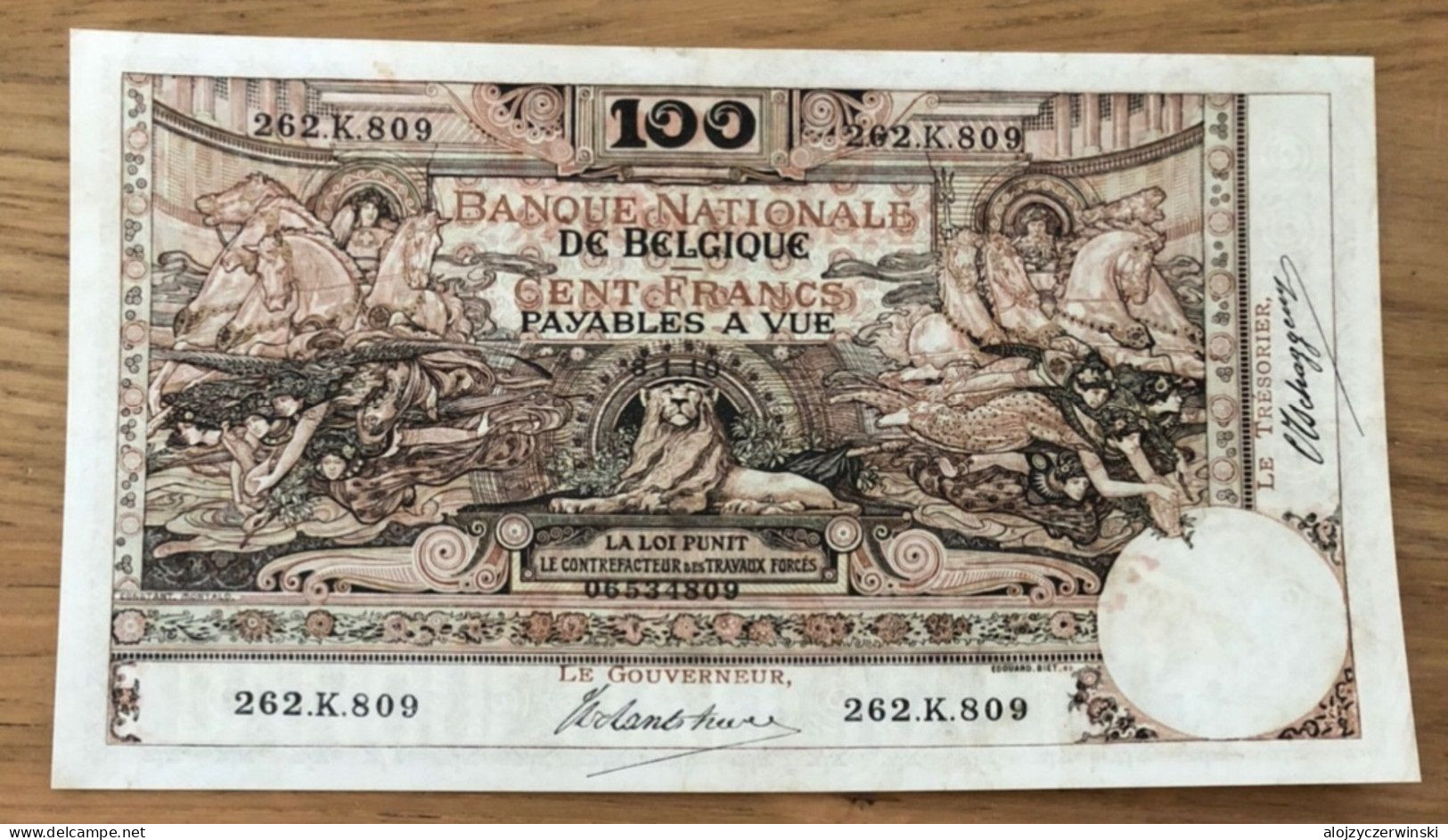 100 Francs Montald 1910 ! Rare Dans Cette Belle Qualité ! 4809 - 100 Francs