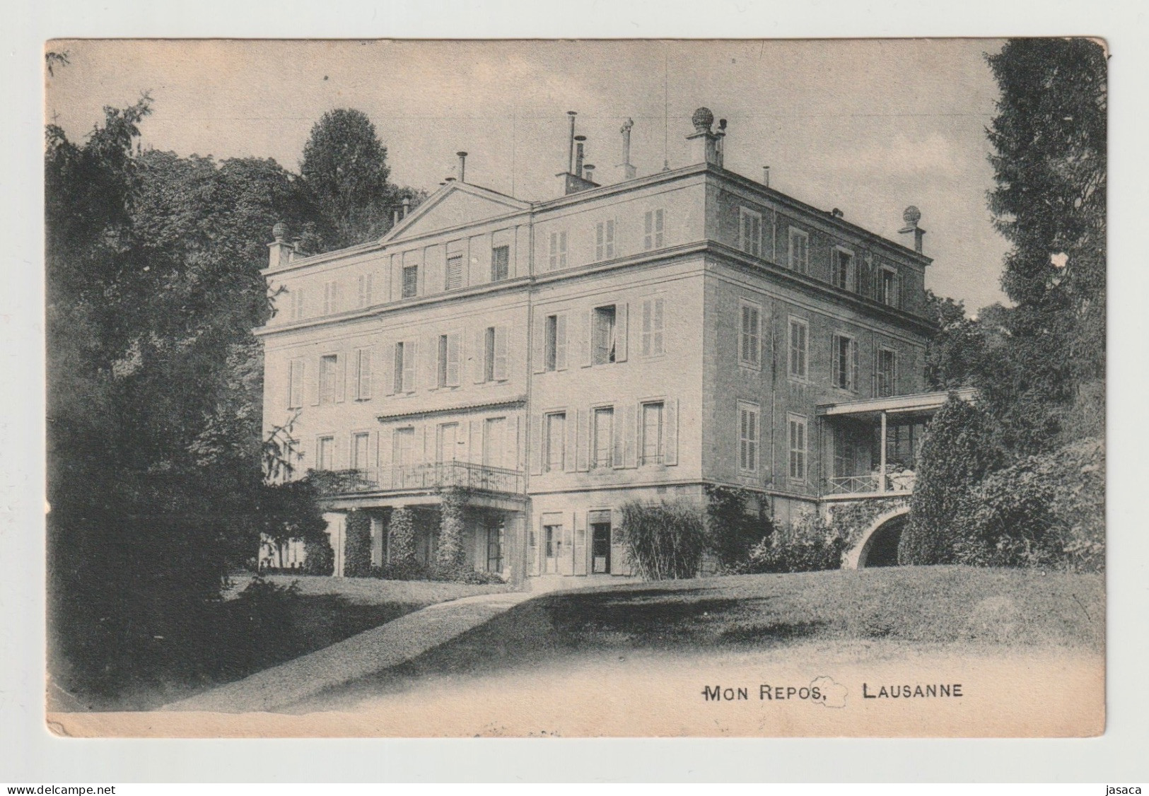 Mon Repos, Lausanne - (Souvenir De La Journée Du 11 Janvier 1911 Chez Mme Perdonnet) - Lausanne