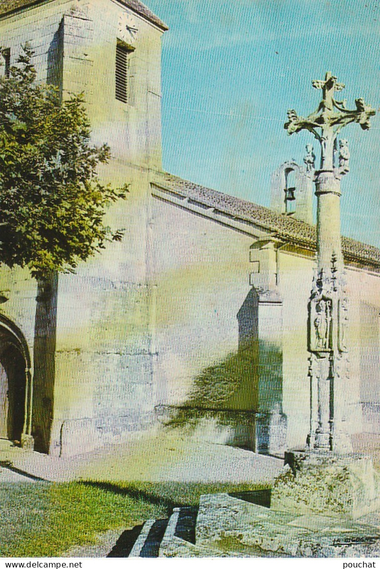 XXX -(33) ST SULPICE ET CAMEYRAC - LA CROIX ET L' EGLISE - 2 SCANS - Otros & Sin Clasificación