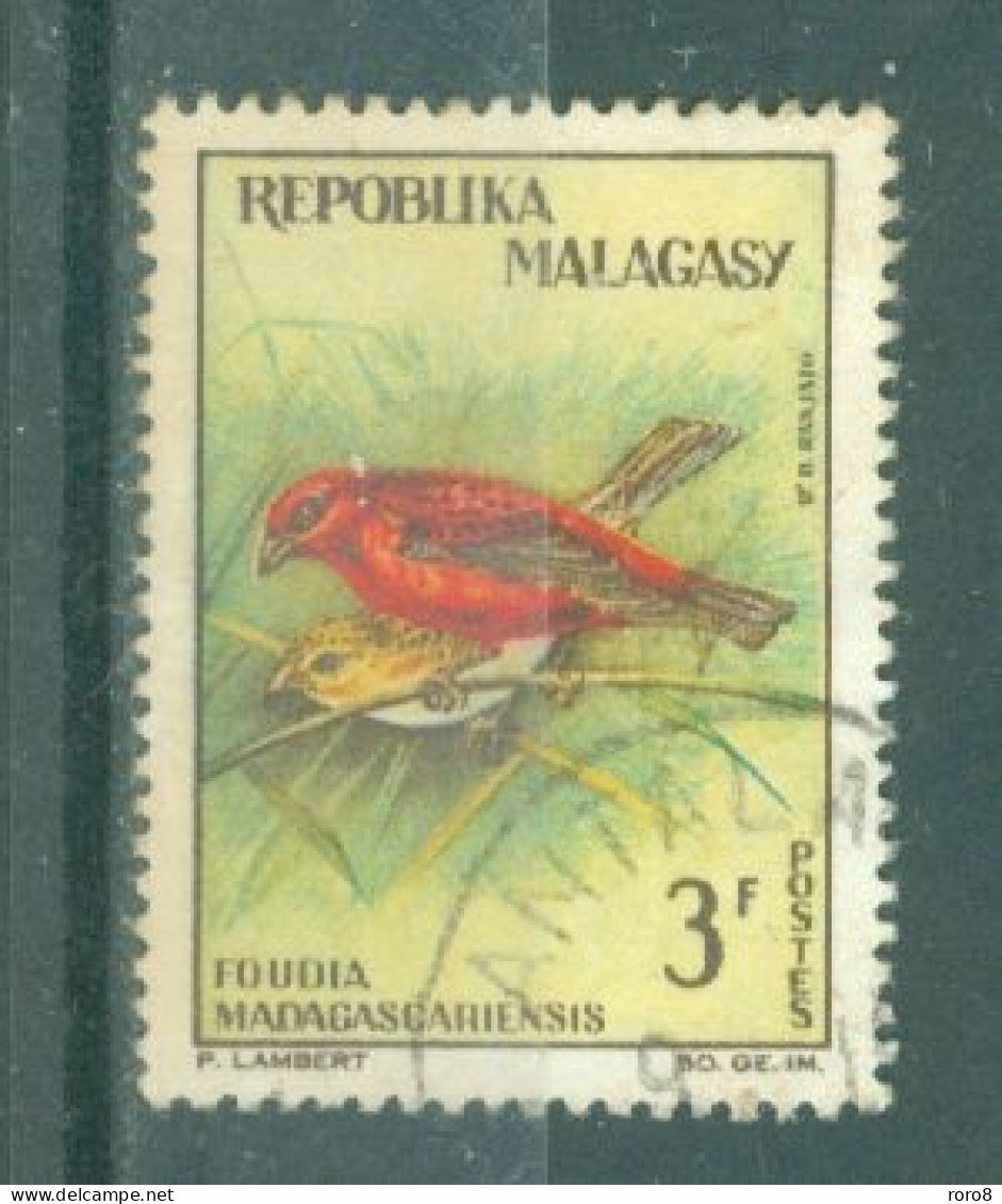 MADAGASCAR - N°382 Oblitéré. Oiseaux. - Other & Unclassified