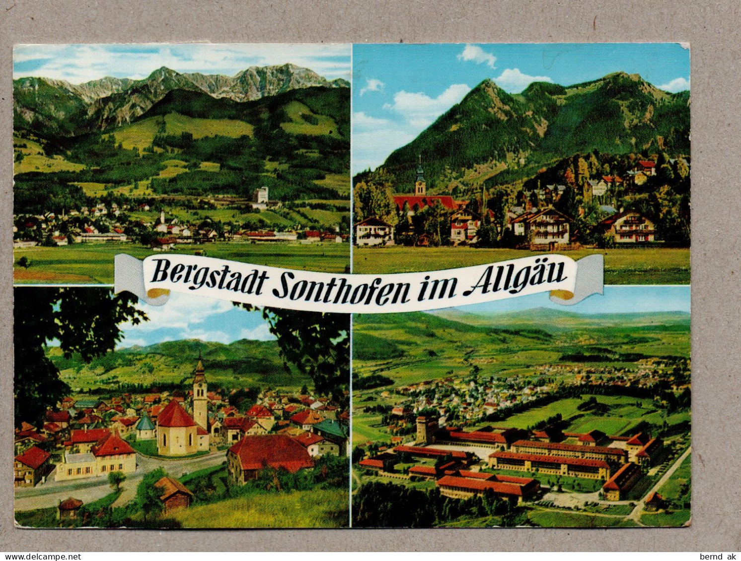 A3685} BRD - AK - Sonthofen - Sonthofen