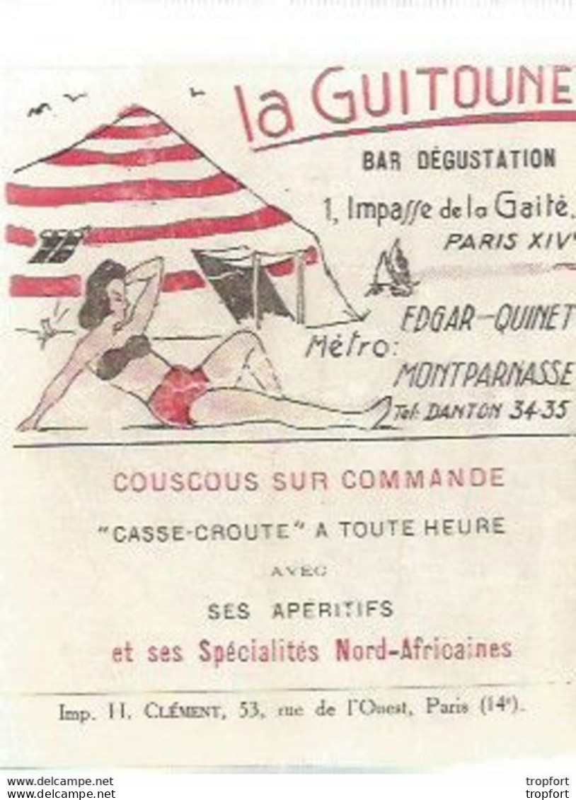 BB / Vintage / Old french program theater 1946 // Programme théâtre La belle de CADIX // Lopez DONATI Sol Rocca FABRZY