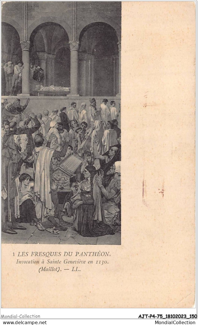 AJTP4-75-0488 - PARIS -les Fresques Du Panthéon - Panthéon
