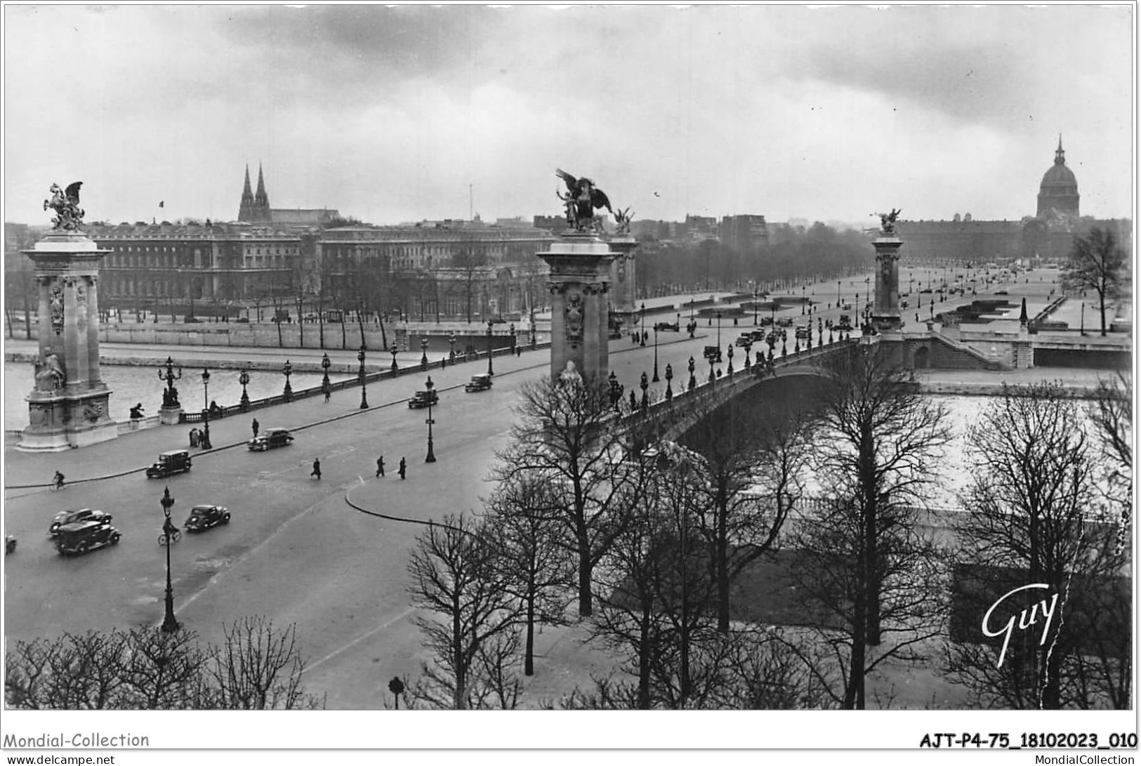 AJTP4-75-0419 - PARIS - Le Pont D'Alexandre III - Puentes