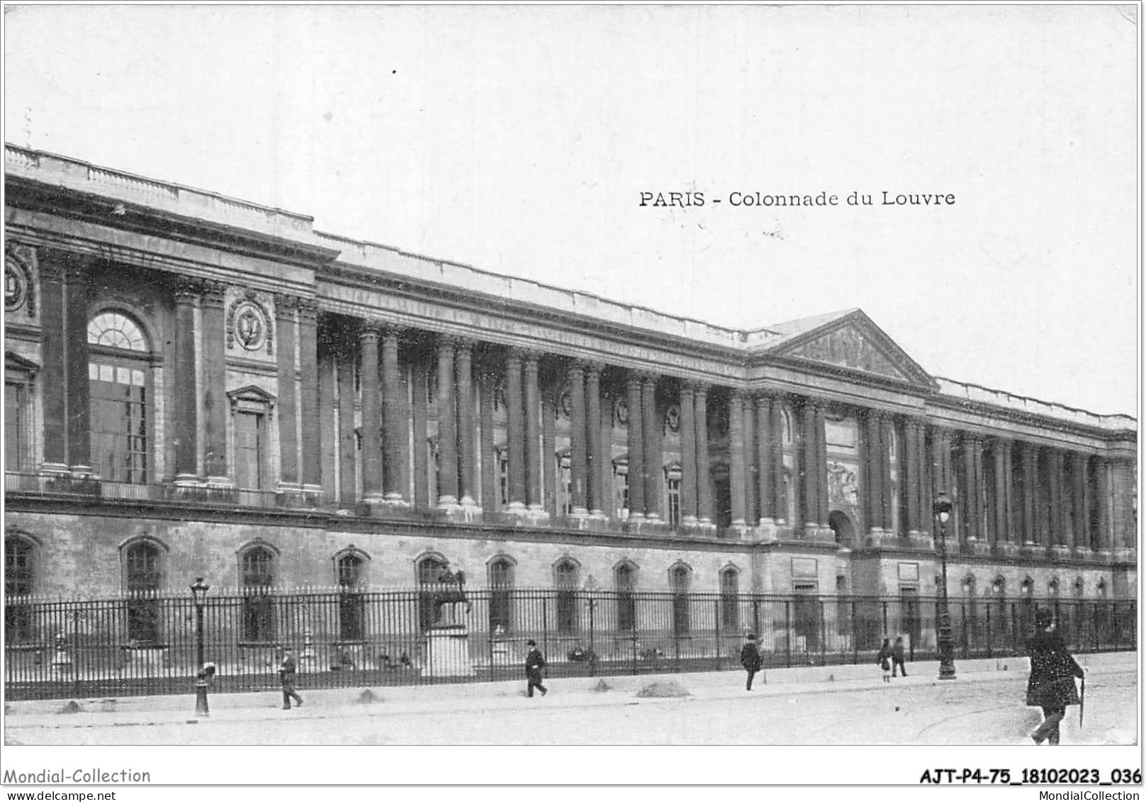 AJTP4-75-0432 - PARIS - Colonnade Du Louvre  - Louvre