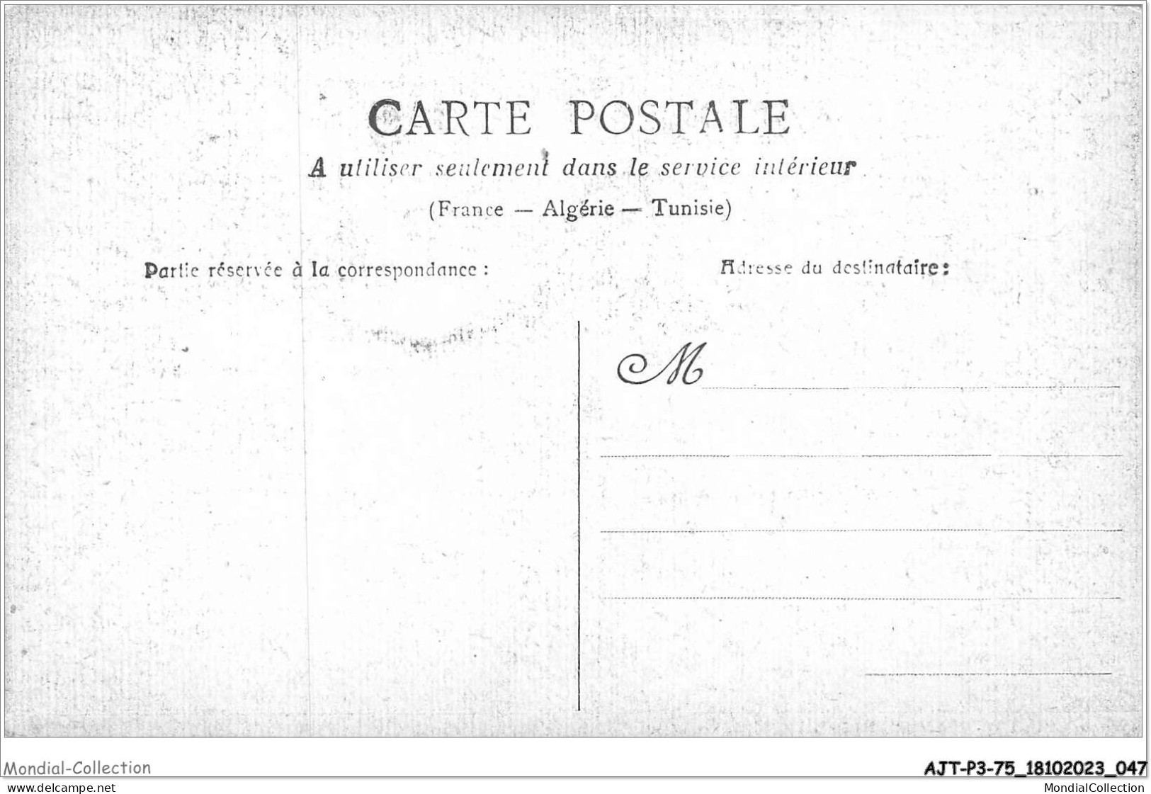 AJTP3-75-0316 - INNONDATION - - Inondations De 1910