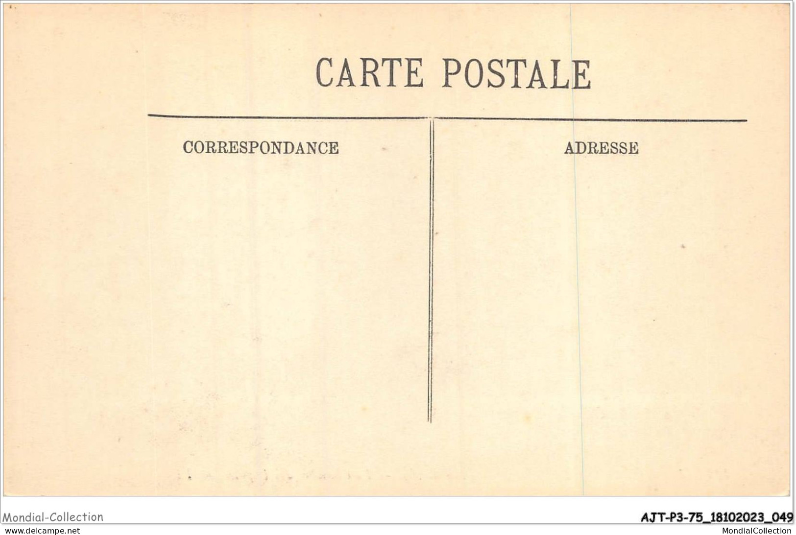 AJTP3-75-0317 - INNONDATION - La Chambre Des Députés  - Paris Flood, 1910