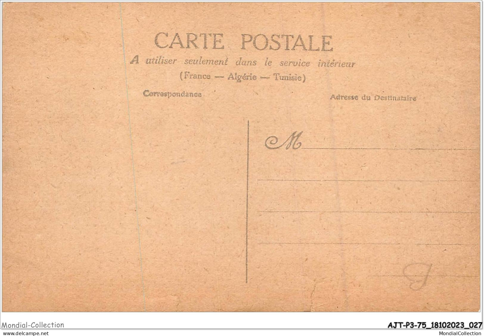 AJTP3-75-0306 - INNONDATION - Pont De L'alma  - De Overstroming Van 1910