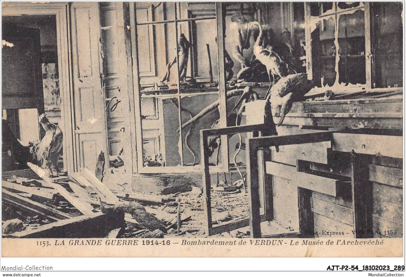 AJTP2-54-0283 - VERDUN - Bombardement De Verdun - Le Musée De L'archeveché - Verdun