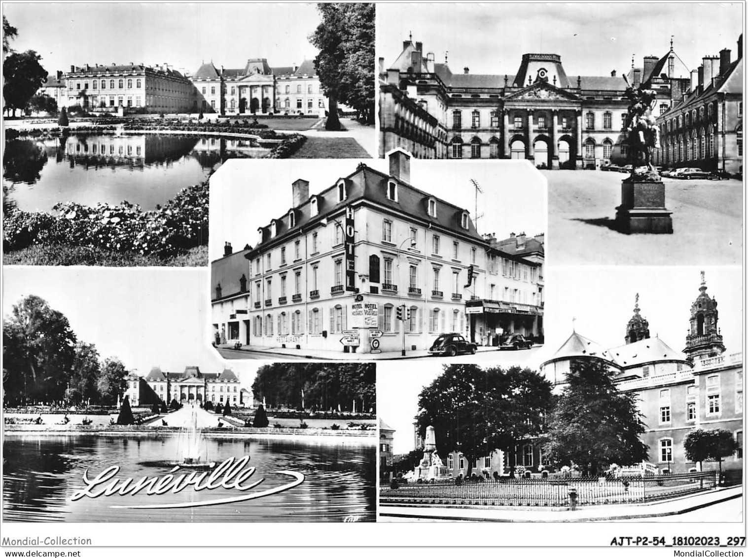 AJTP2-54-0287 - LUNEVILLE - Hotel Central Et Des Vosges  - Luneville