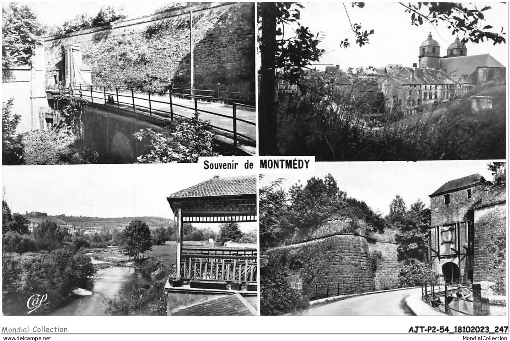 AJTP2-54-0262 - MONTMEDY - Entrée Des Fortifications - Montmédy-haut - La Chiers - Pont-Levis - Montmedy