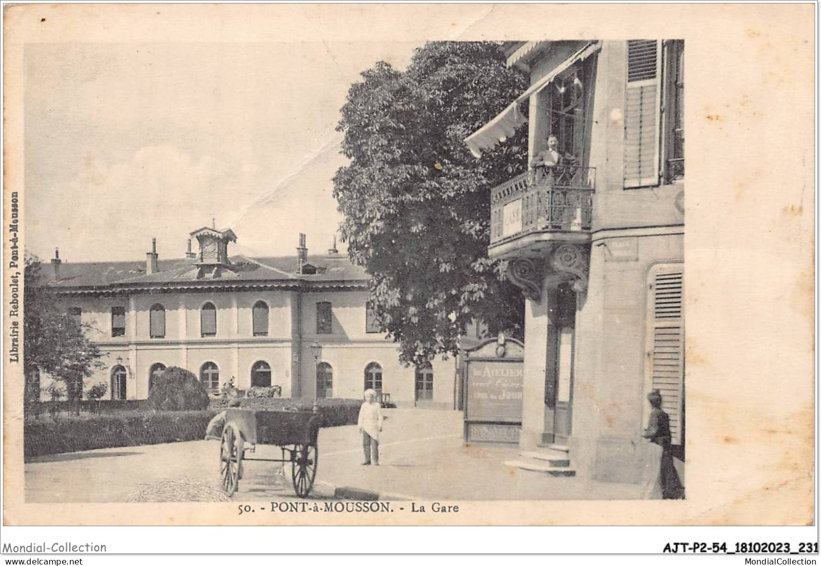 AJTP2-54-0254 - PONT A MOUSSON - La Gare  - Pont A Mousson