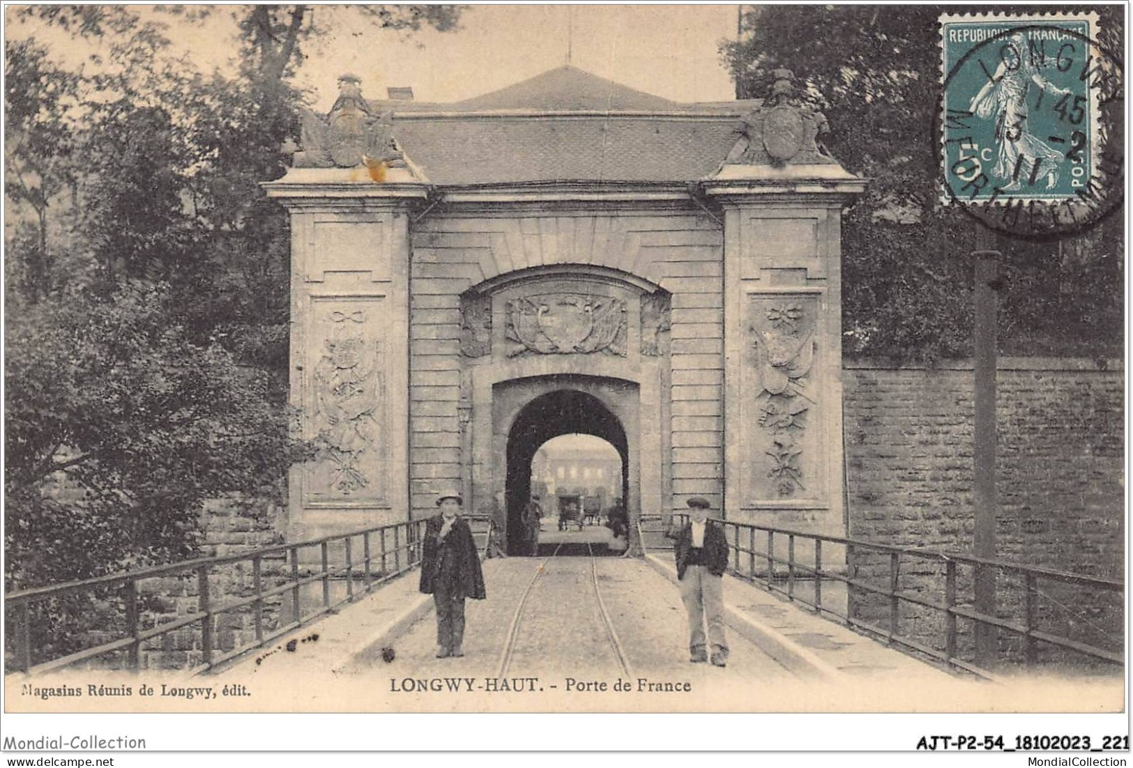 AJTP2-54-0249 - LONGWY-HAUT - Porte De France  - Longwy