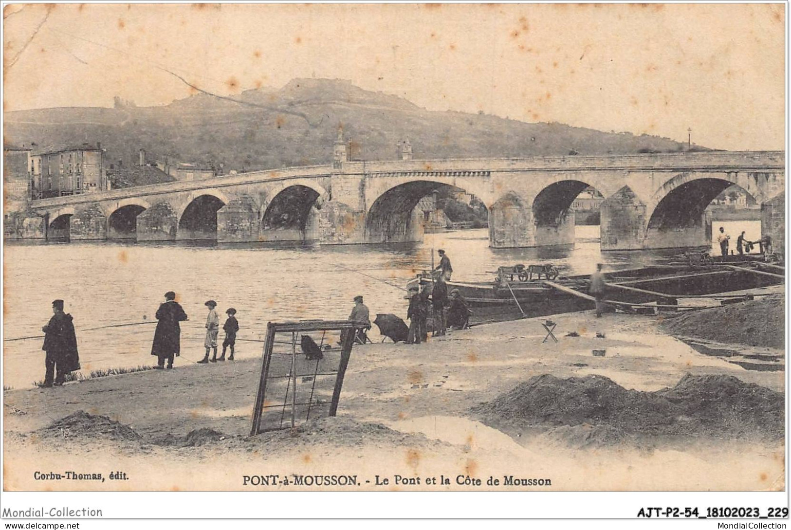 AJTP2-54-0253 - PONT A MOUSSON - Le Pont De La Cote De Mousson  - Pont A Mousson