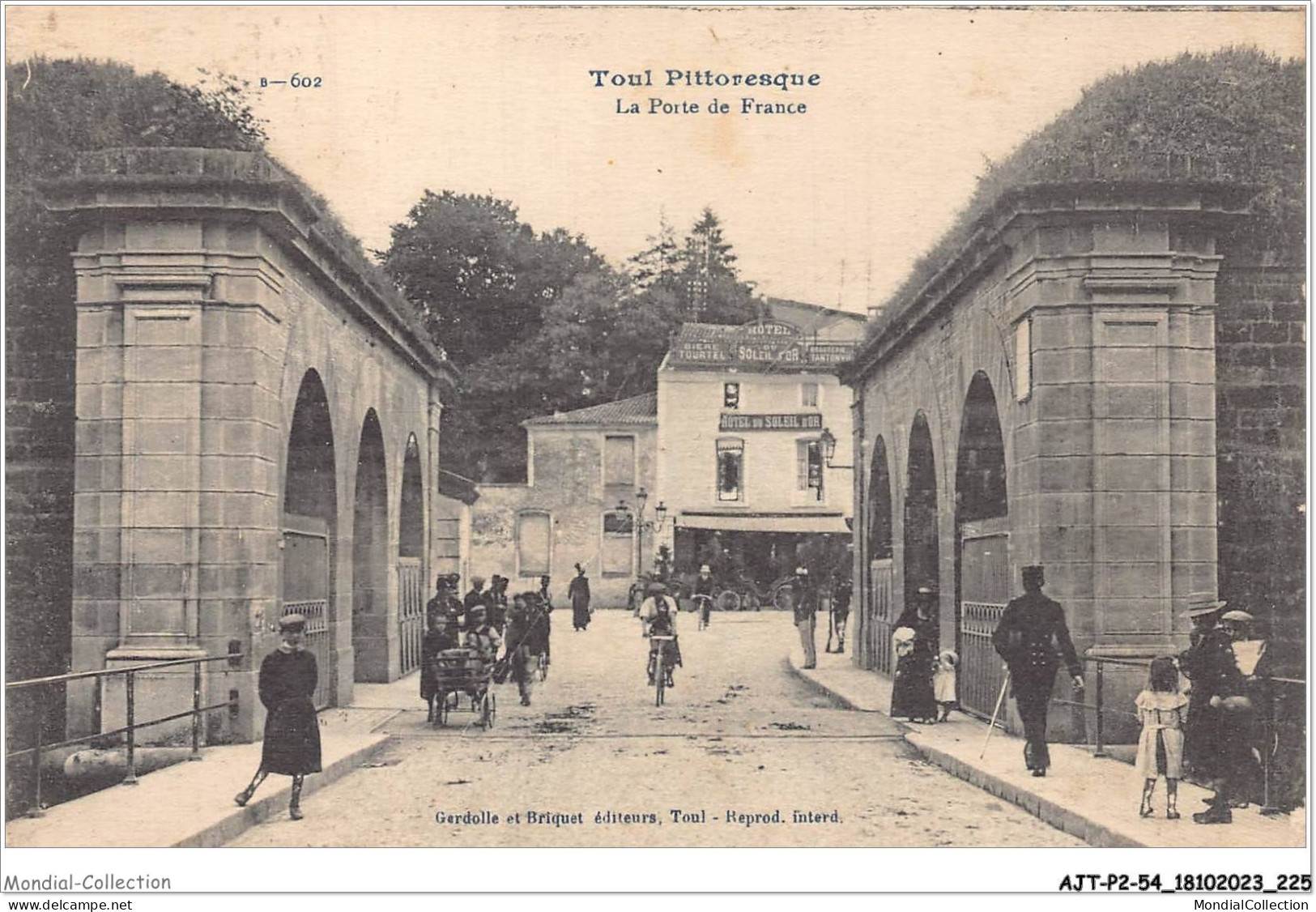 AJTP2-54-0251 - TOUL-PITTORESQUE - La Porte De France   - Toul