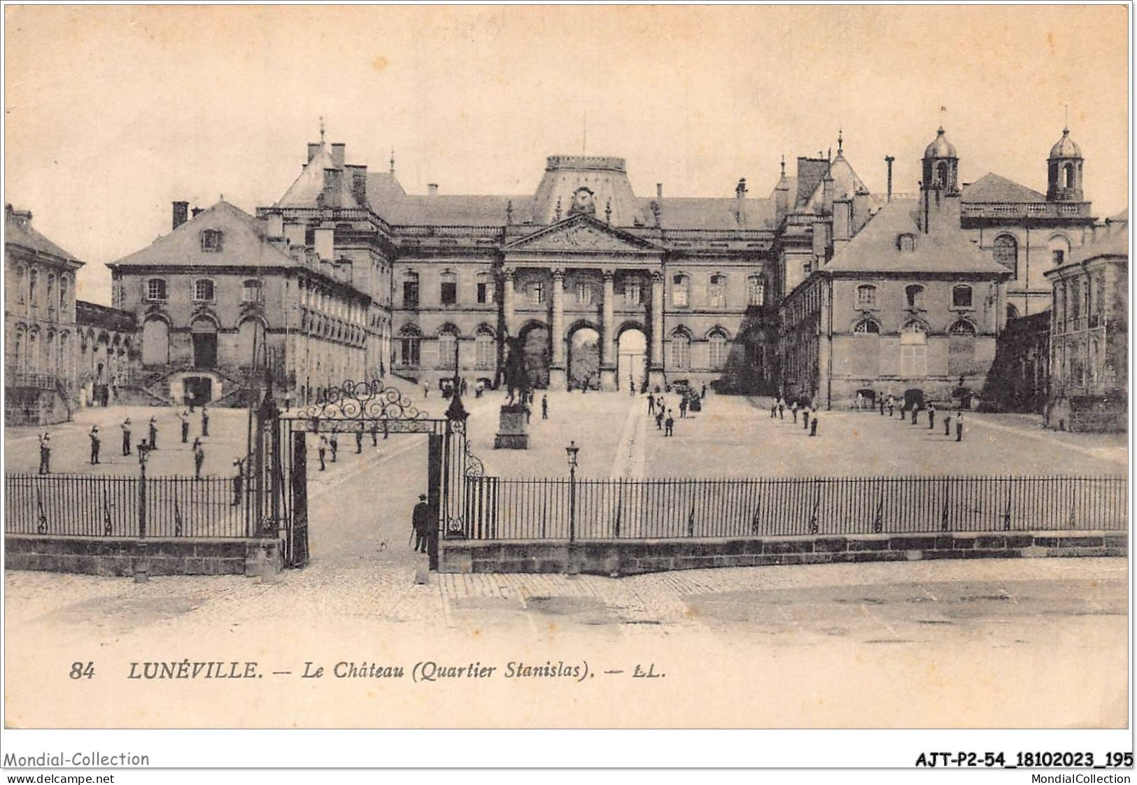 AJTP2-54-0236 - LUNEVILLE - Le Chateau - Quartier Stanislas  - Luneville