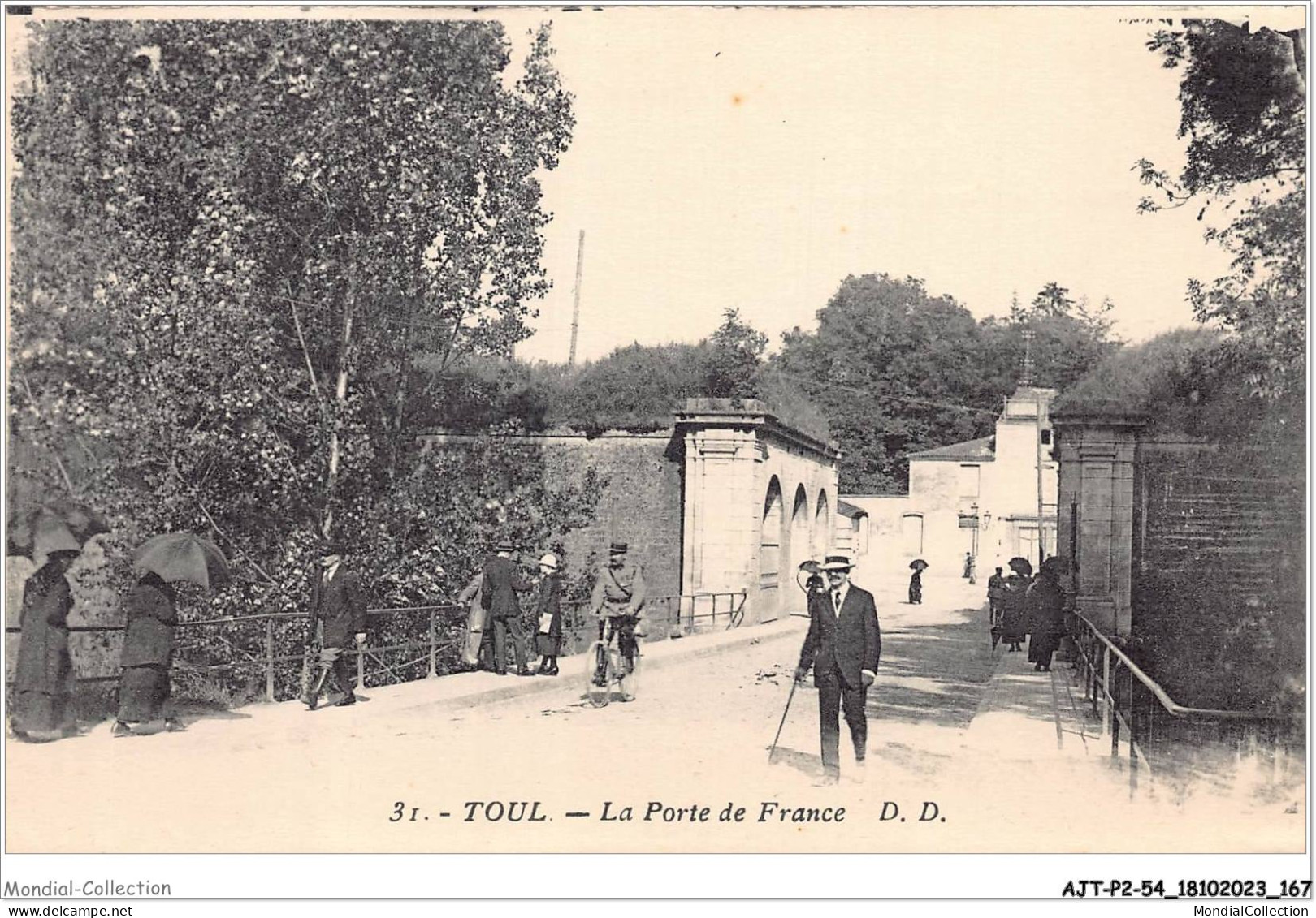 AJTP2-54-0222 - TOUL - La Porte De France  - Toul