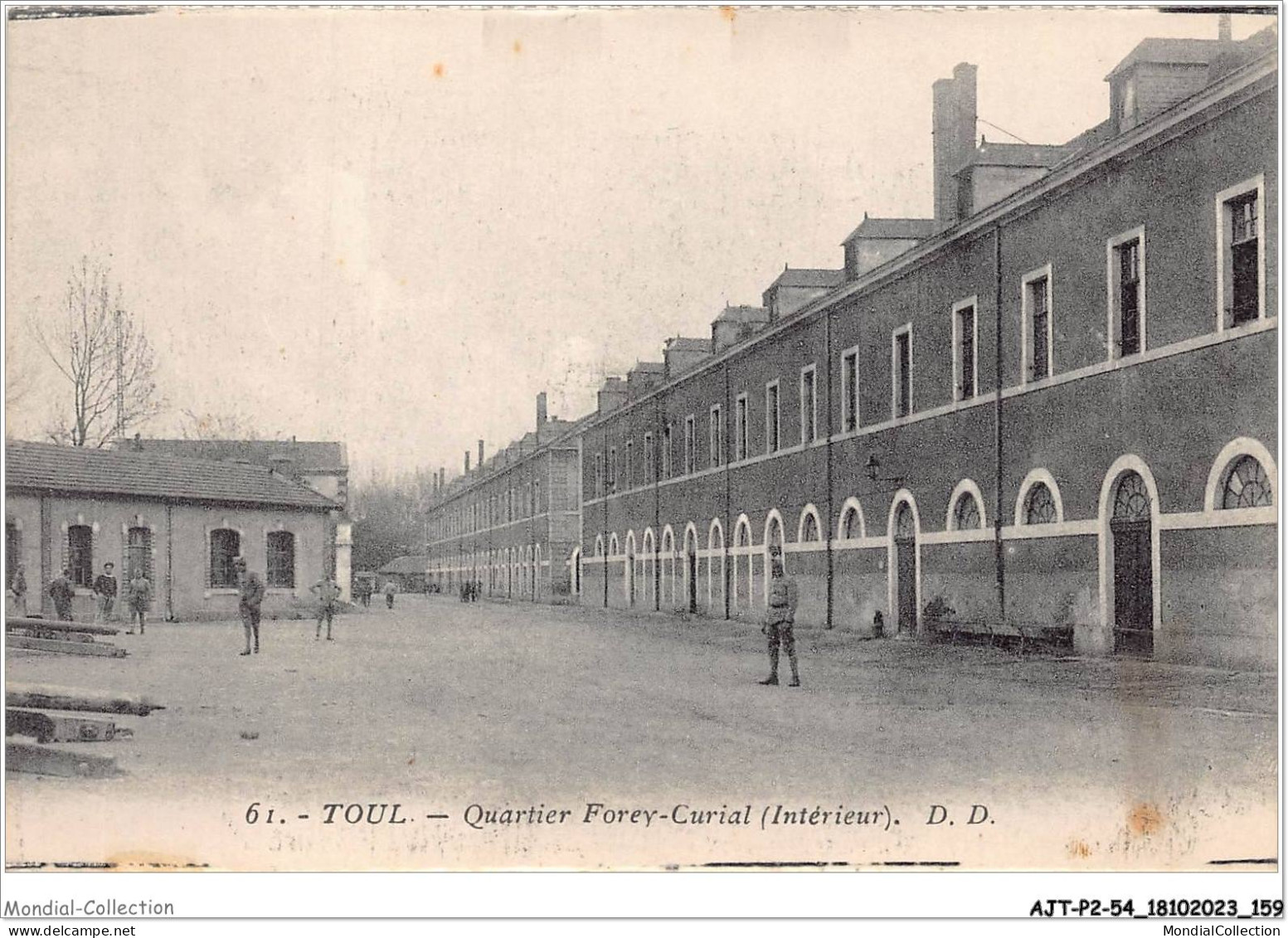 AJTP2-54-0218 - TOUL - Quartier Forey-Curial - Intérieur  - Toul