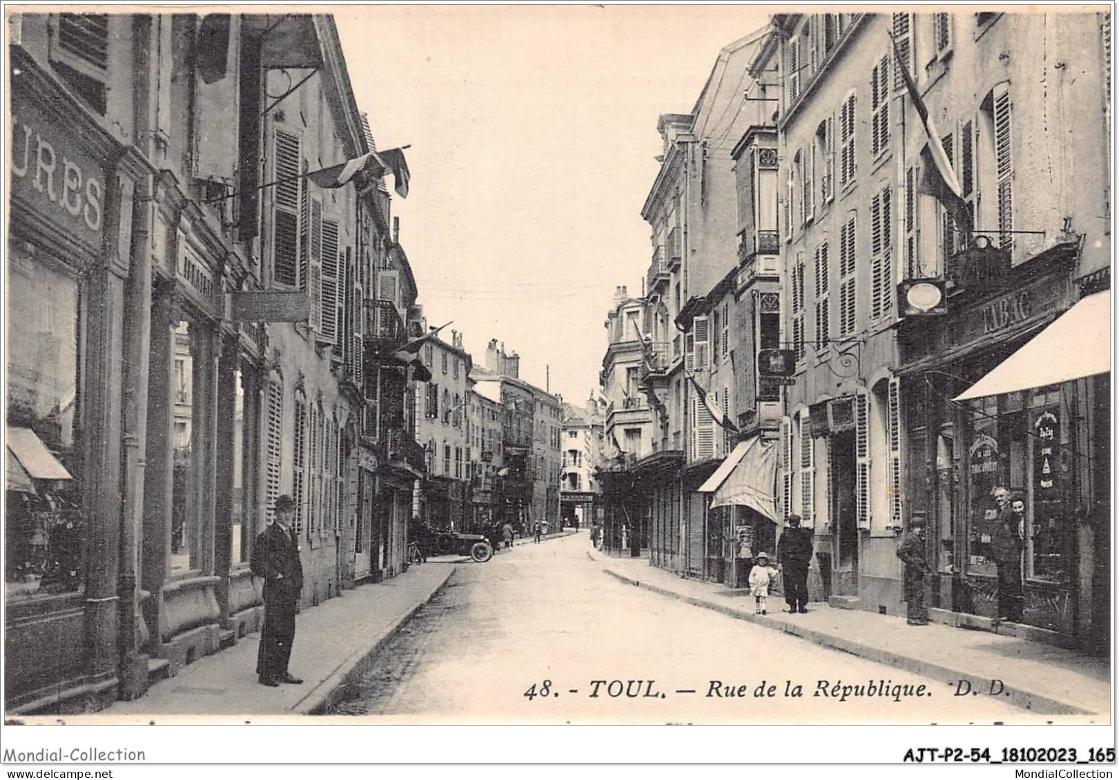AJTP2-54-0221 - TOUL - Rue De La République  - Toul