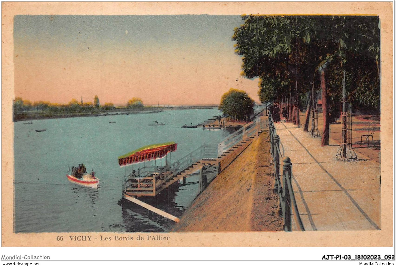 AJTP1-03-0047 - VICHY - Les Bords De L'allier - Vichy