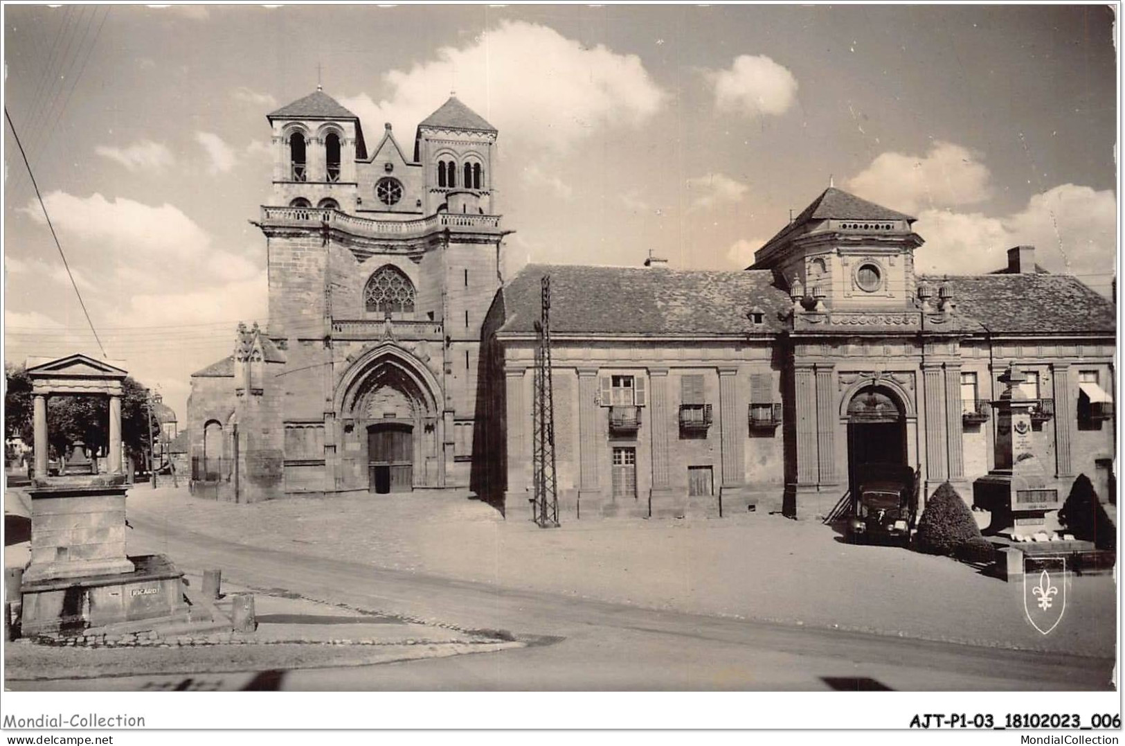 AJTP1-03-0004 - SOUVICNY - La Basilique Et L'ancien Couvent Des Bénédictins  - Sonstige & Ohne Zuordnung