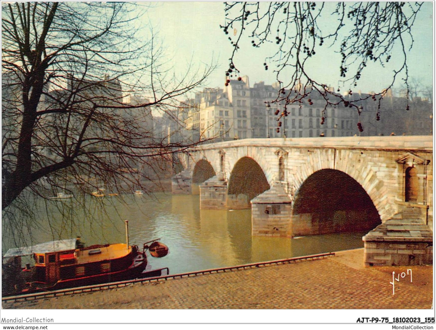 AJTP9-75-0998 - PARIS - Les Bords De La Seine  - De Seine En Haar Oevers