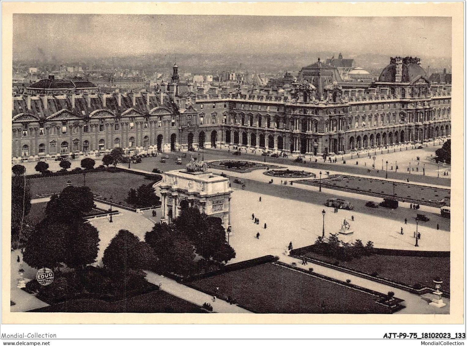 AJTP9-75-0987 - PARIS - Le Palais Du Louvre  - Andere Monumenten, Gebouwen