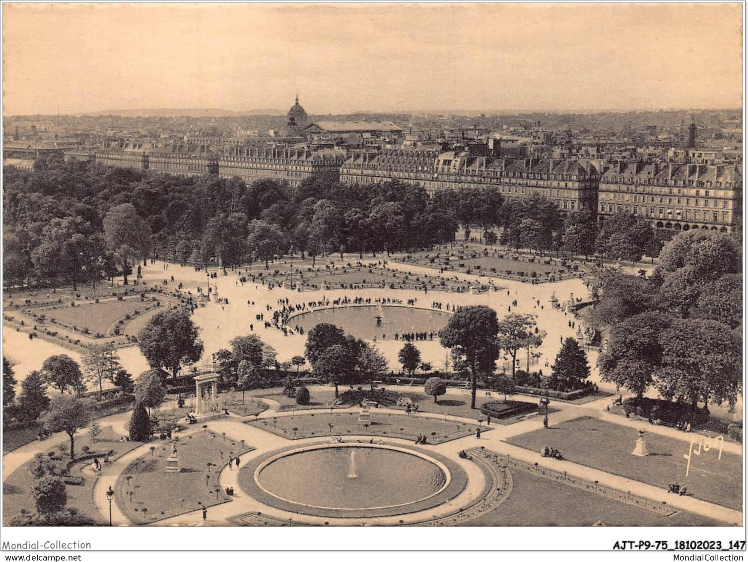 AJTP9-75-0994 - PARIS - Jardins Des Tuileries  - Parken, Tuinen