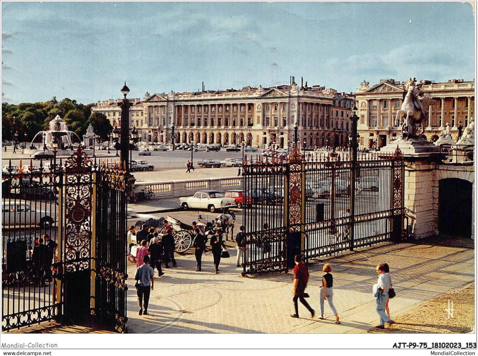 AJTP9-75-0997 - PARIS - Place De La Concorde  - Squares