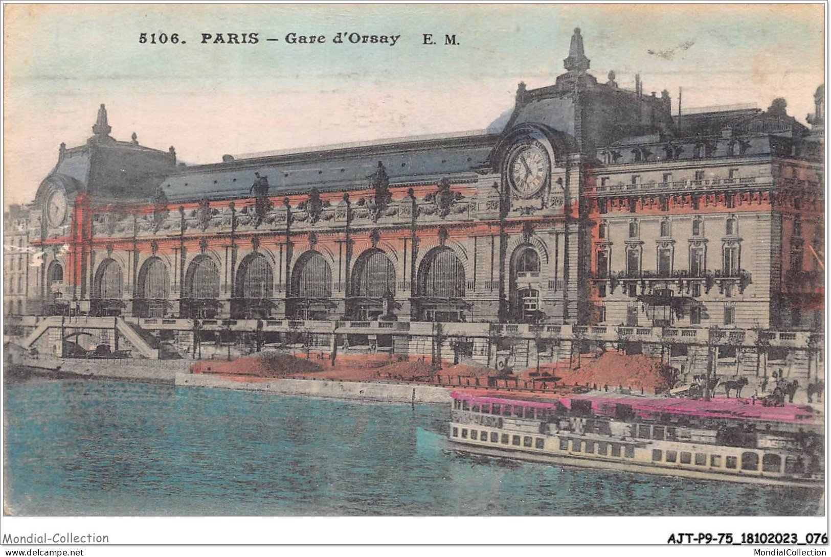 AJTP9-75-0959 - PARIS - La Gare D'orsay - Pariser Métro, Bahnhöfe