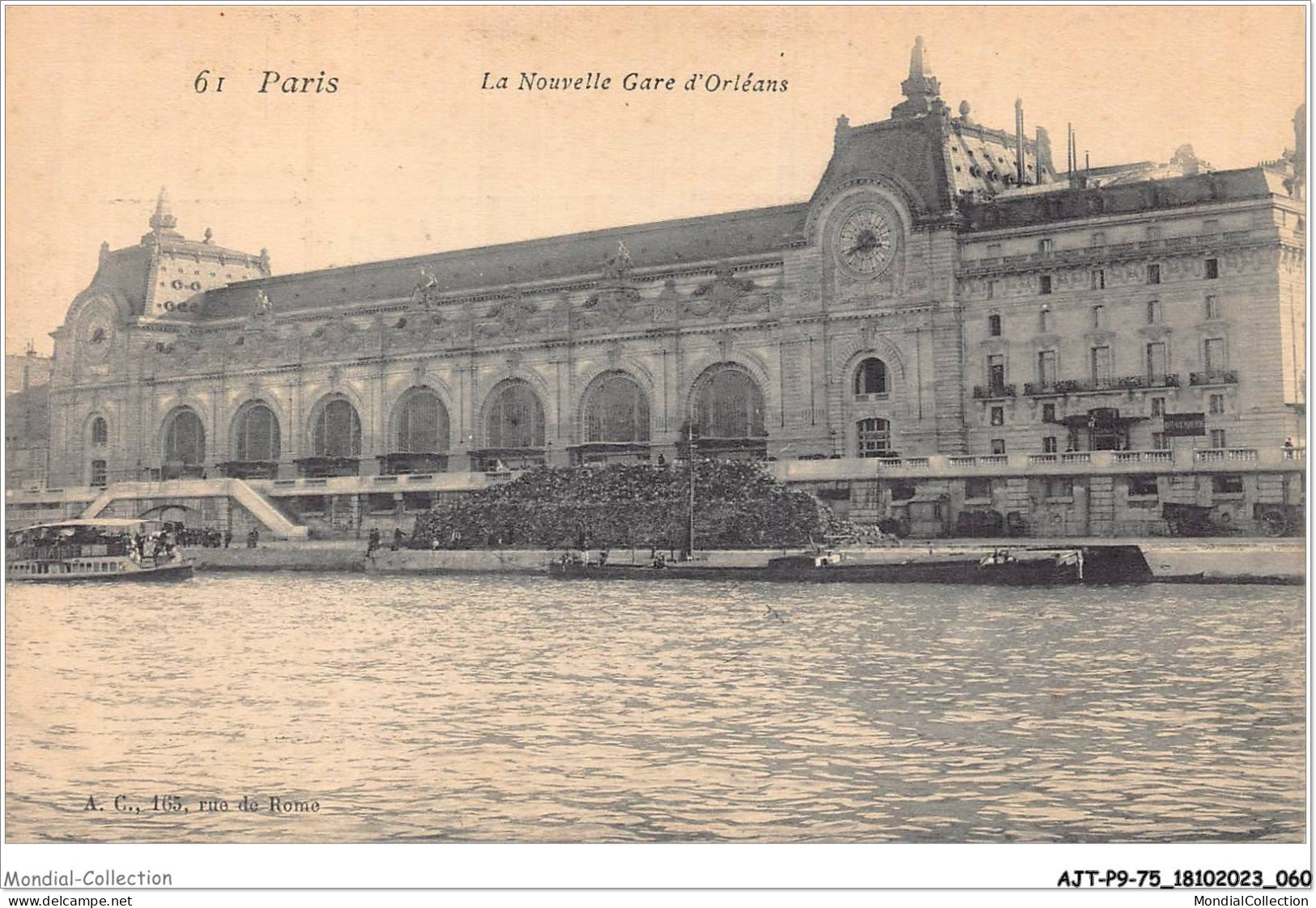 AJTP9-75-0951 - PARIS - La Nouvelle Gare D'orléans  - Pariser Métro, Bahnhöfe