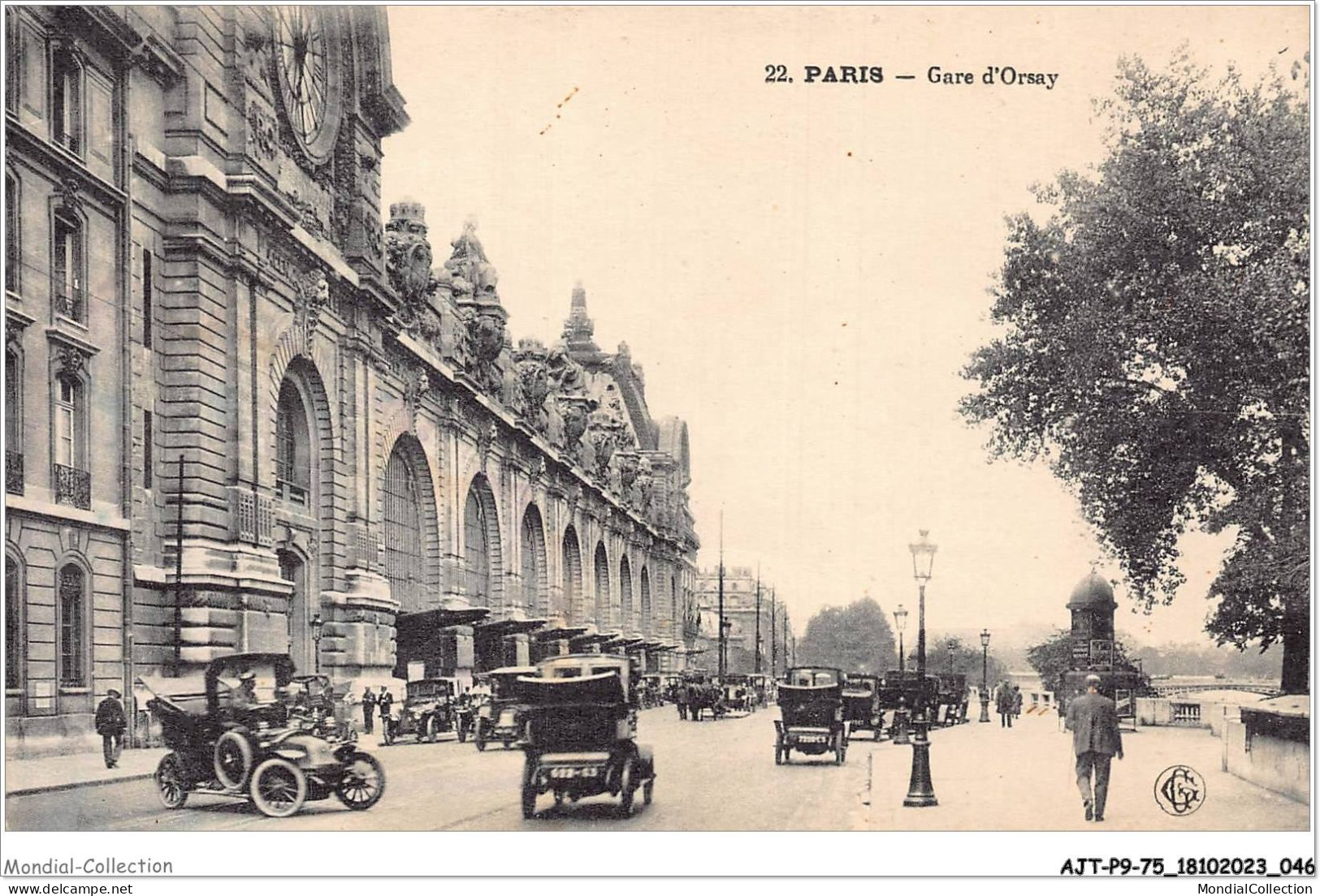 AJTP9-75-0944 - PARIS - La Gare D'orsay - Pariser Métro, Bahnhöfe