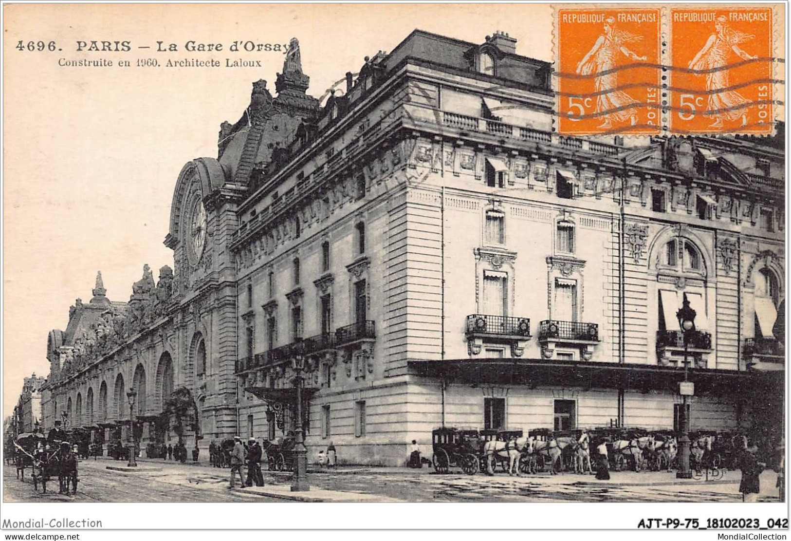 AJTP9-75-0942 - PARIS - La Gare D'orsay - Pariser Métro, Bahnhöfe