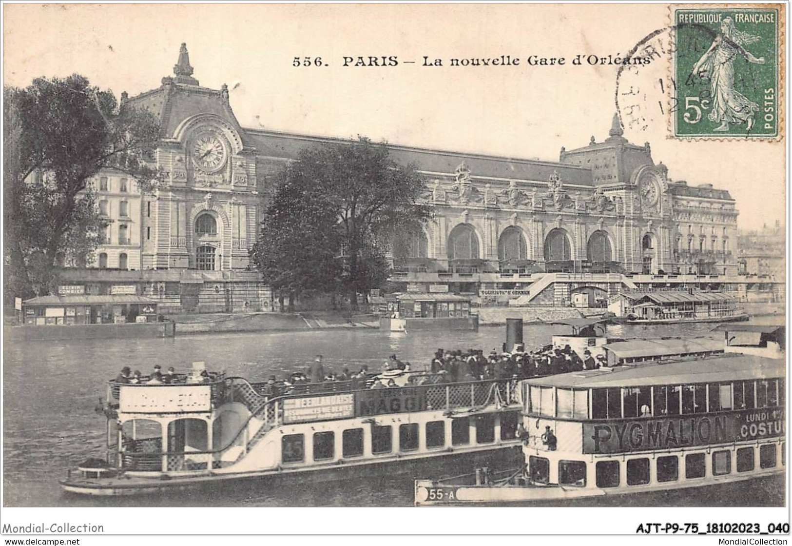 AJTP9-75-0941 - PARIS - La Nouvelle Gare D'orléans  - Stations, Underground