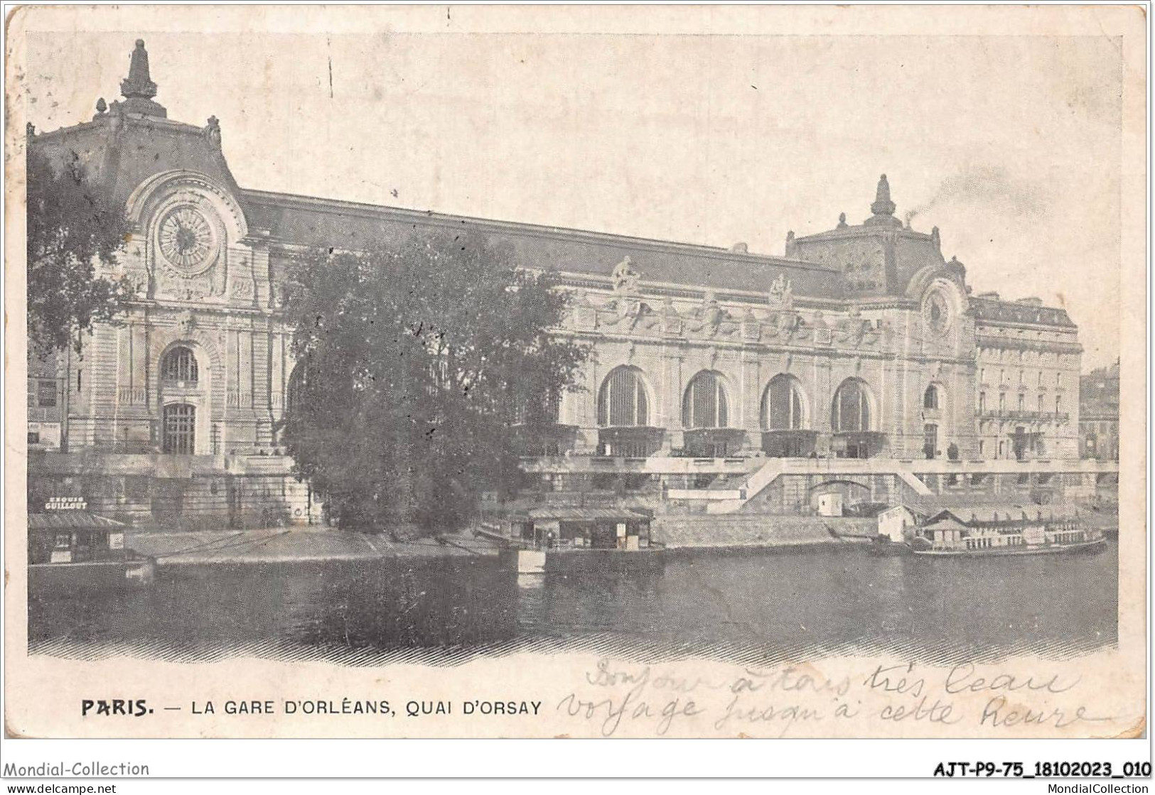 AJTP9-75-0926 - PARIS - La Gare D'orléans  - Métro Parisien, Gares