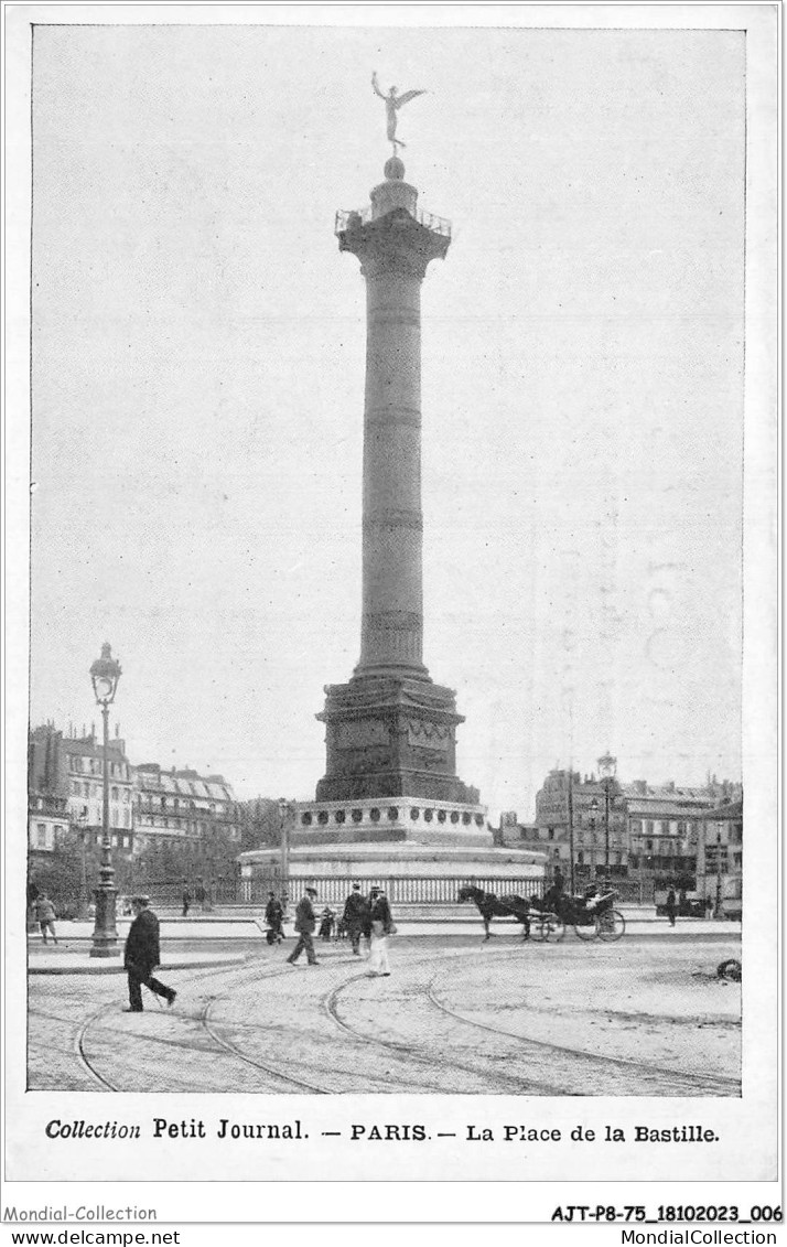 AJTP8-75-0822 - PARIS - La Place Des Bastilles  - Squares