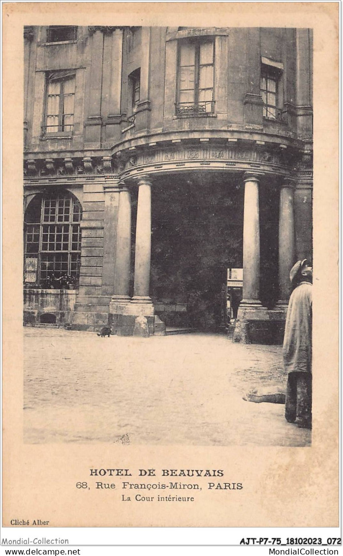 AJTP7-75-0750 - PARIS - Hotel Des Beauvais  - Cafés, Hôtels, Restaurants