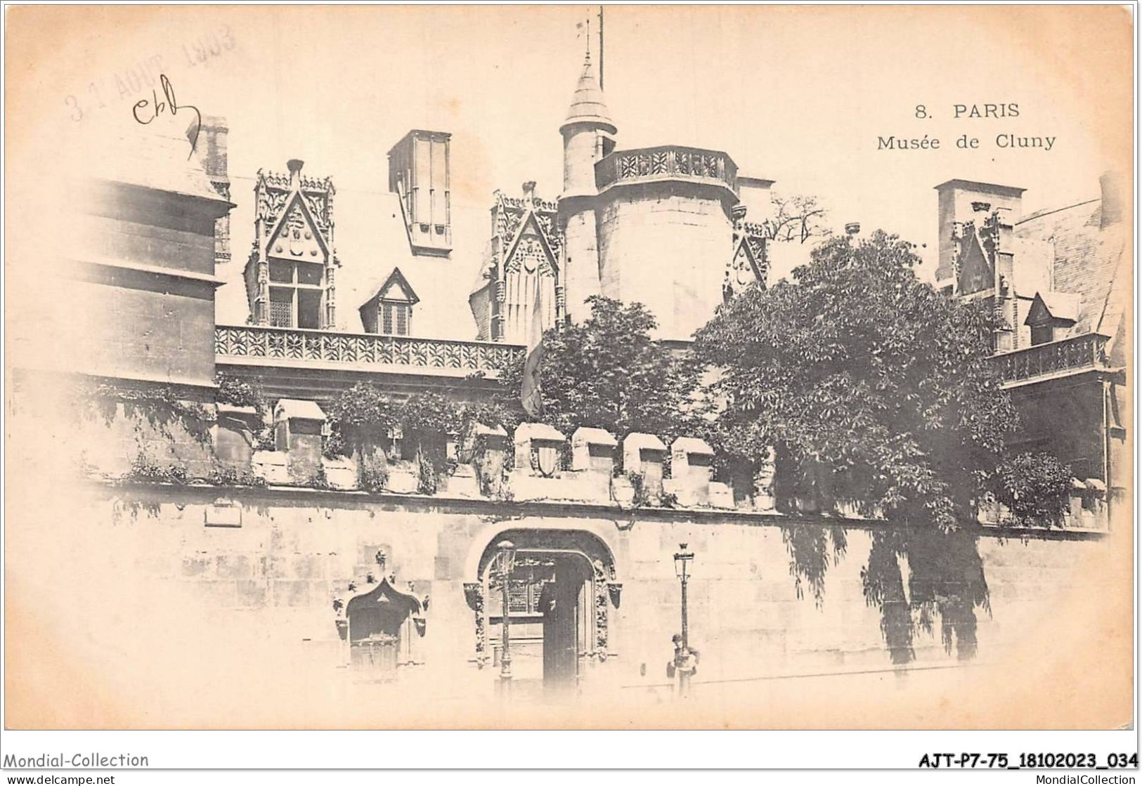 AJTP7-75-0731 - PARIS - Musée De Cluny - Musées